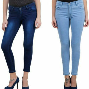 Trendy Cotton Denim Women's Jeans